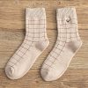 Female autumn and winter stockings towel pure cotton and wool hoop stockings warm Japanese lovely South Korea plush thick stockings - Image 3