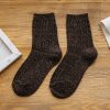 Autumn and winter point wool tube socks socks female solid color long cotton socks day is drawn all kinds of thick female socks - Image 3