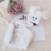 Socks female middle tube socks cartoon rabbit winter warm floor socks plus plush cute Lolita female socks - Image 5